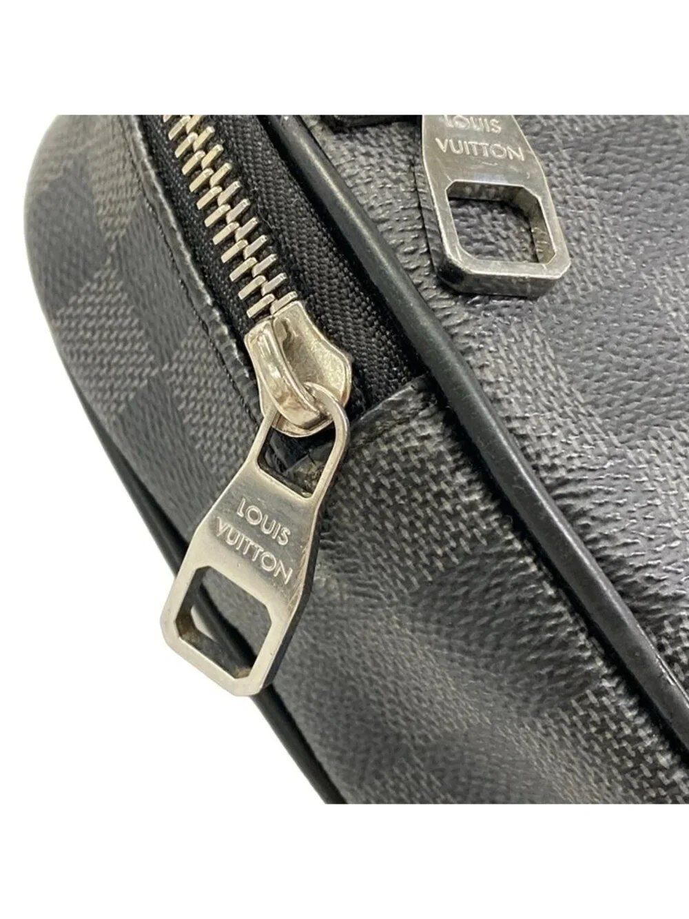 Louis Vuitton Shoulder Bag Damier Graphite Ambler